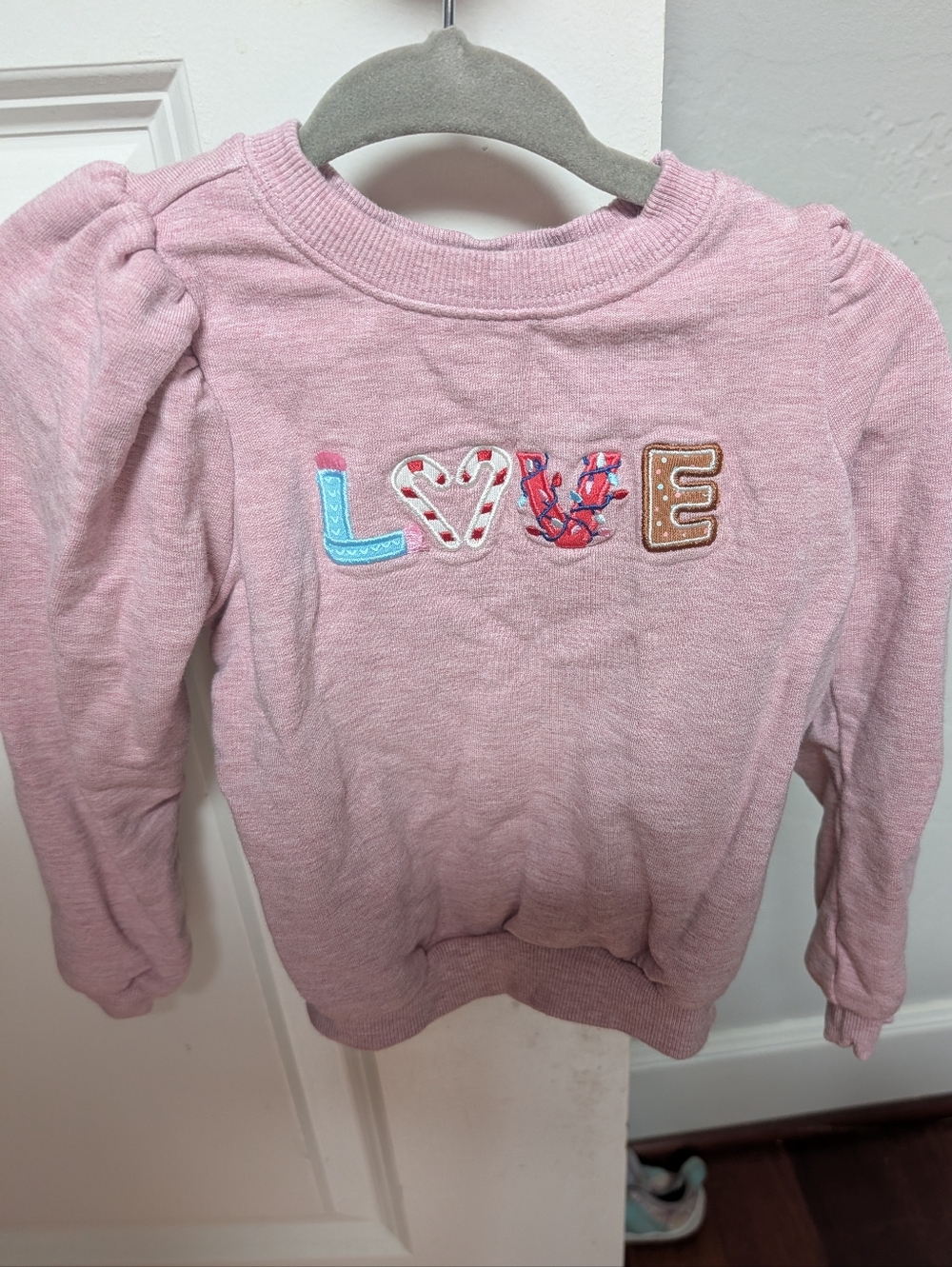 Little Sleepies  'LOVE' Pullover Sweatshirt